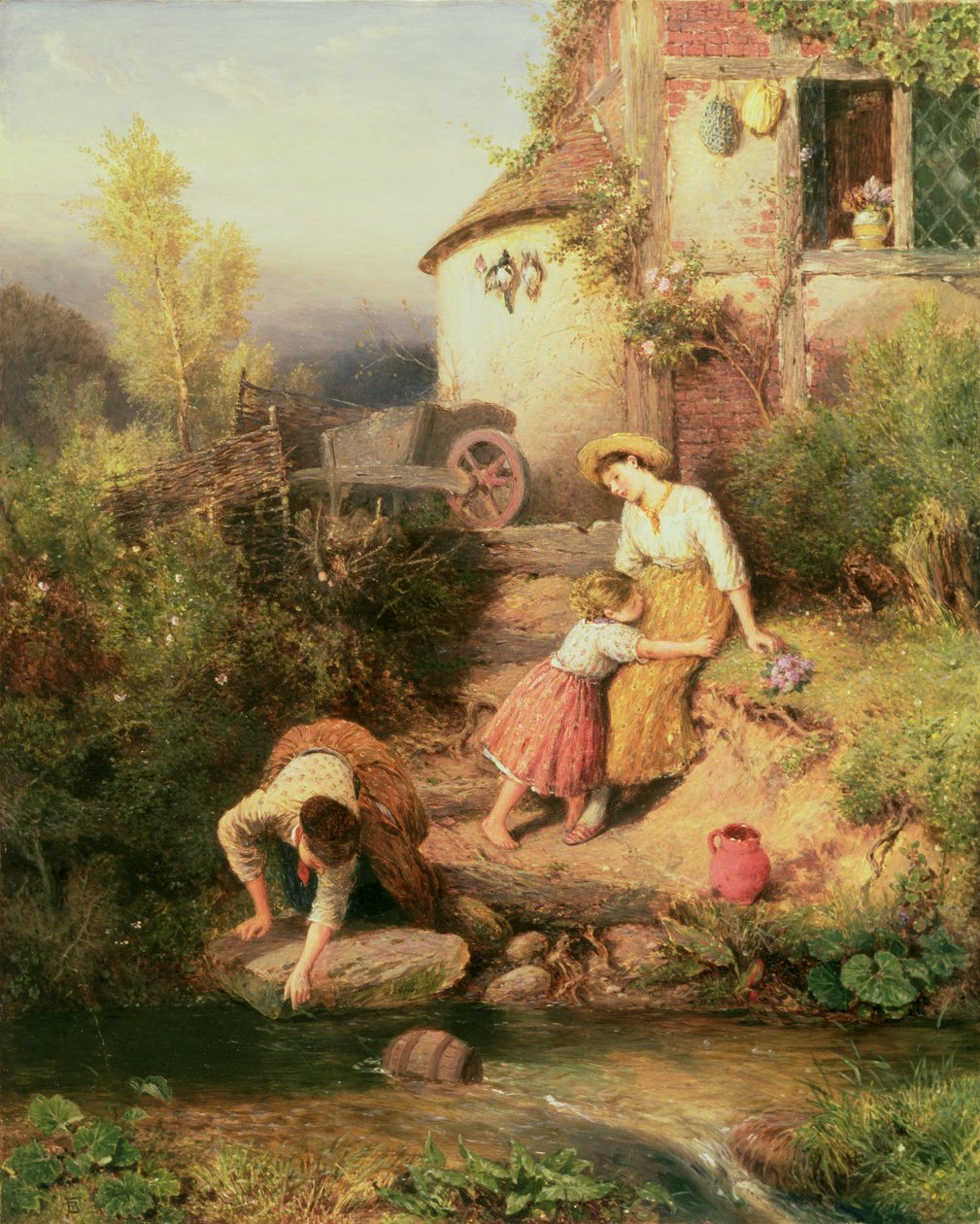 Potok od Myles Birket Foster