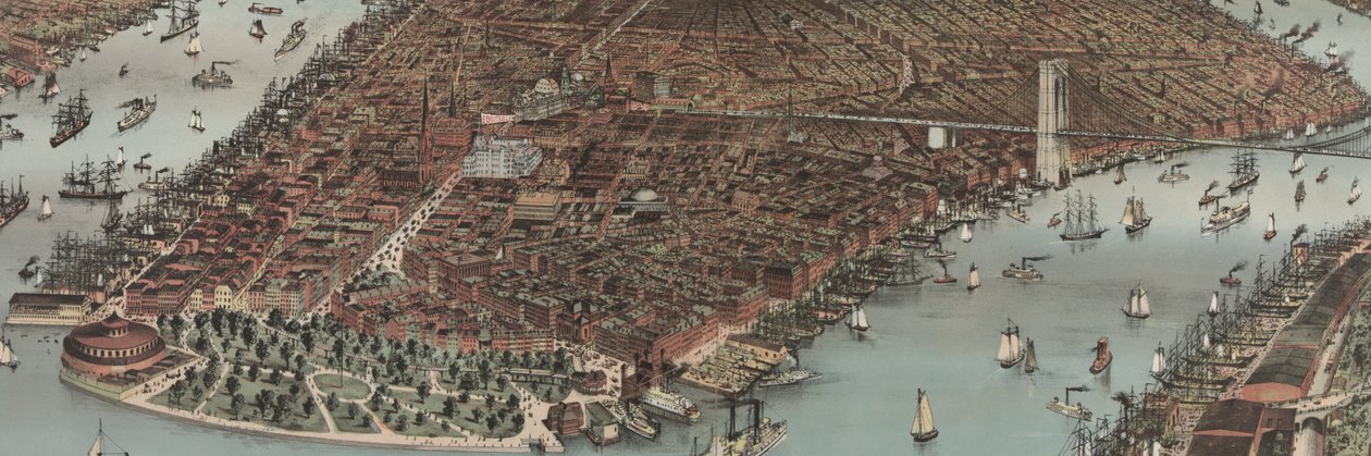 Město New York od Nathaniel Currier