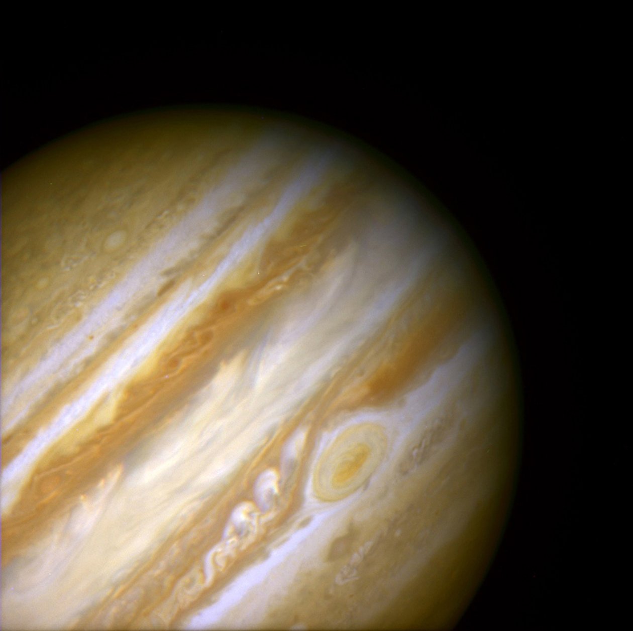 Prastará bouře v atmosféře Jovian, 1999. od NASA Images