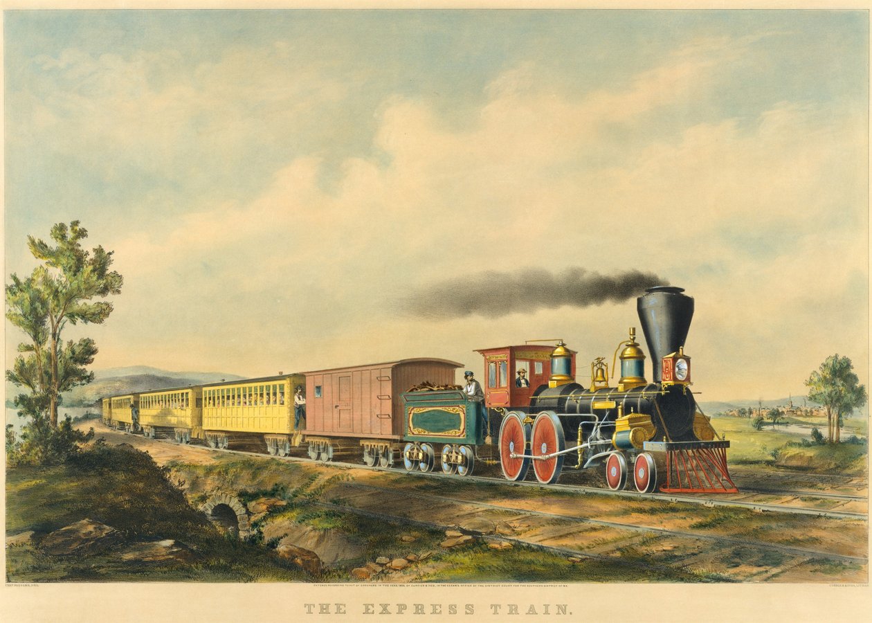 Rychlík od Currier and Ives
