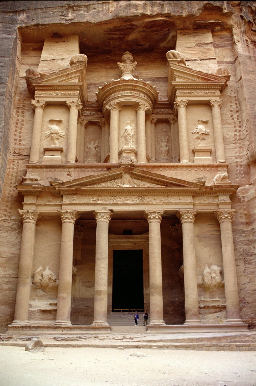Fasáda Khazneh Firaoun od Nabatean
