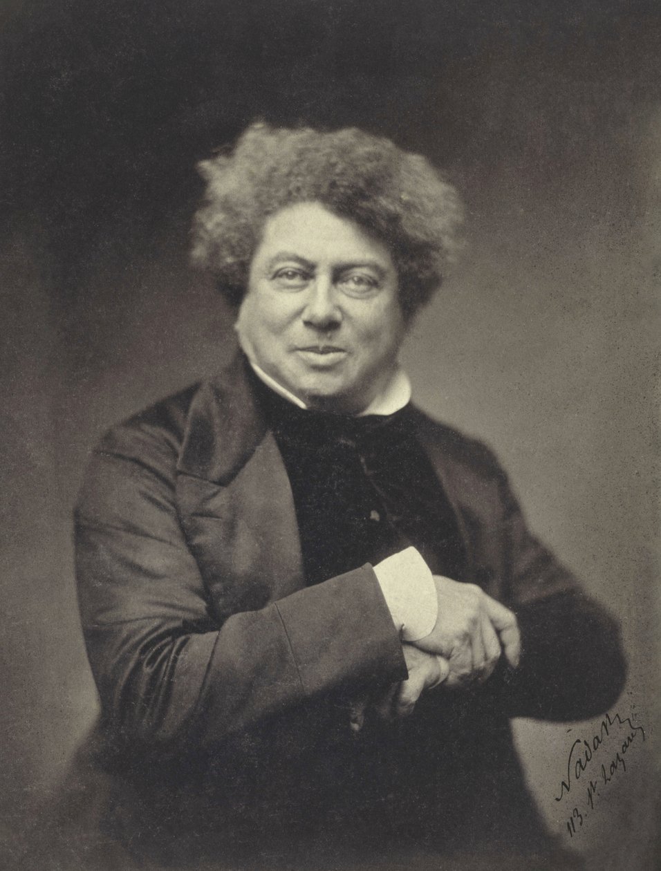 Alexander Dumas père (1802-1870) od Nadar