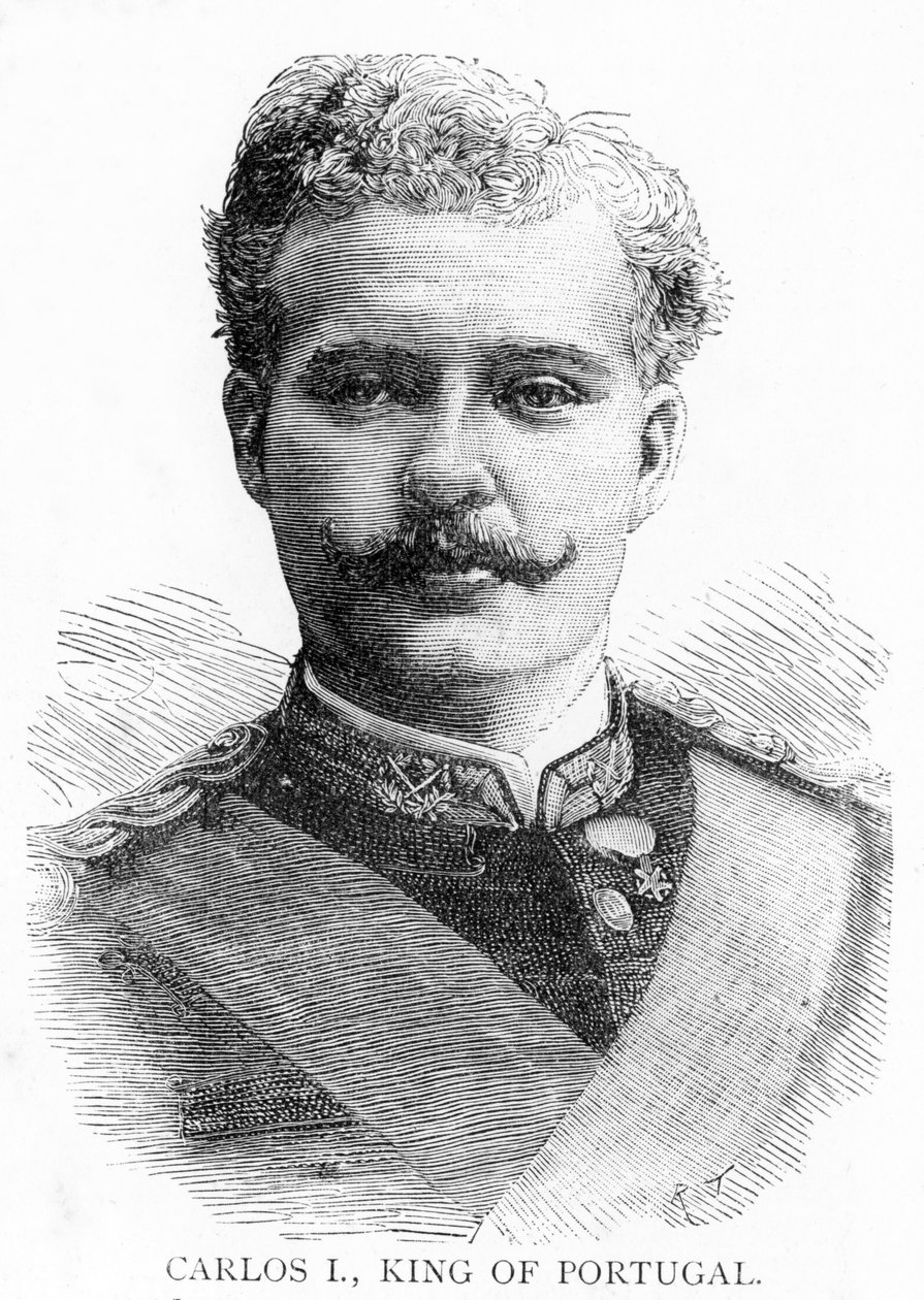 Portugalský král Carlos I., 1893 od Nadar