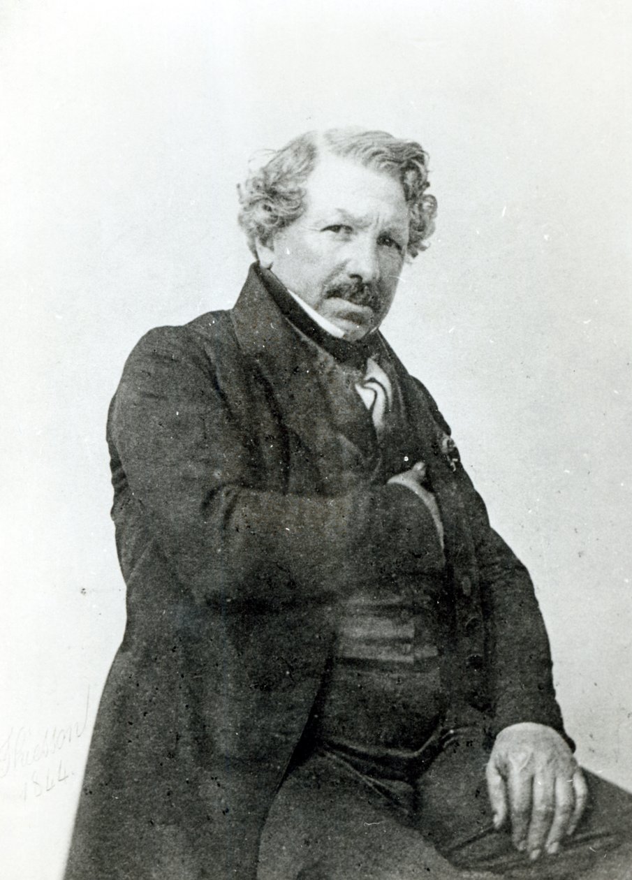 Portrét Louis-Jacques Daguerre (1787-1851) od Nadar