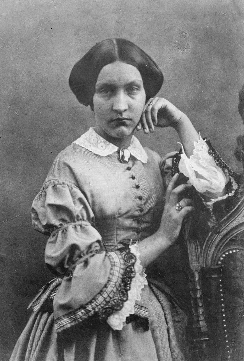 Portrét Marie Fauquetové, kolem roku 1860 od Nadar