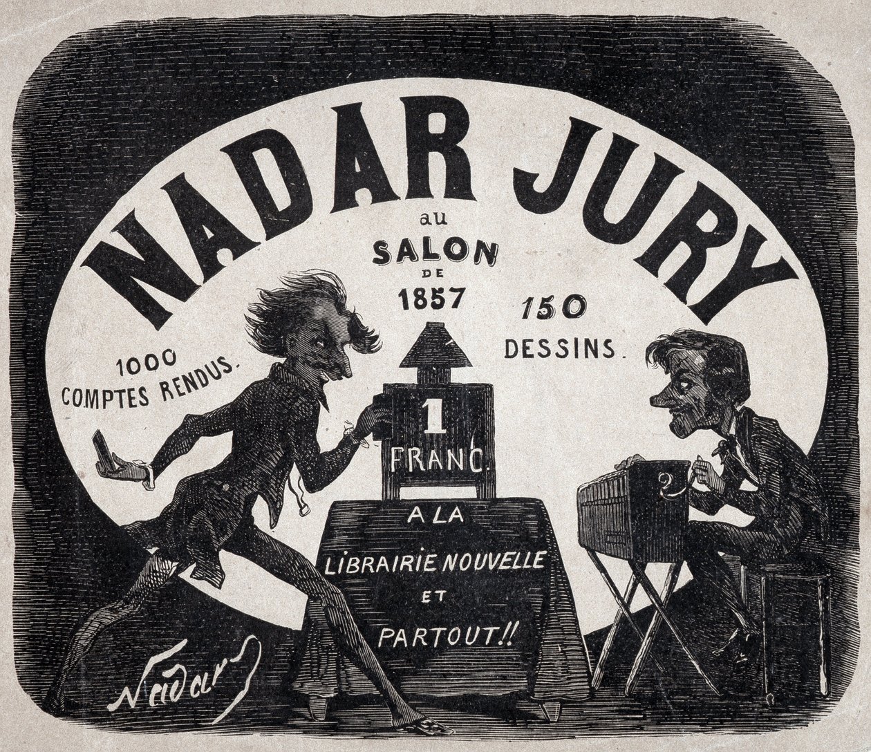Album „Nadar jury at the 1857 salon“ od Nadar