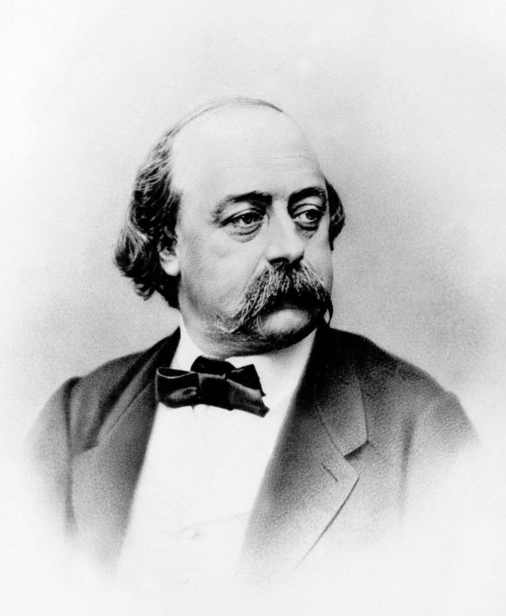 Gustave Flaubert (1821-1880) francouzský spisovatel c. 1875, foto Nadar od Nadar (1820 1910) (studio of)