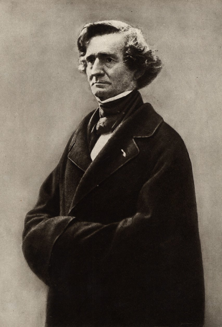 (Louis) Hector Berlioz (1803-1865) od Nadar