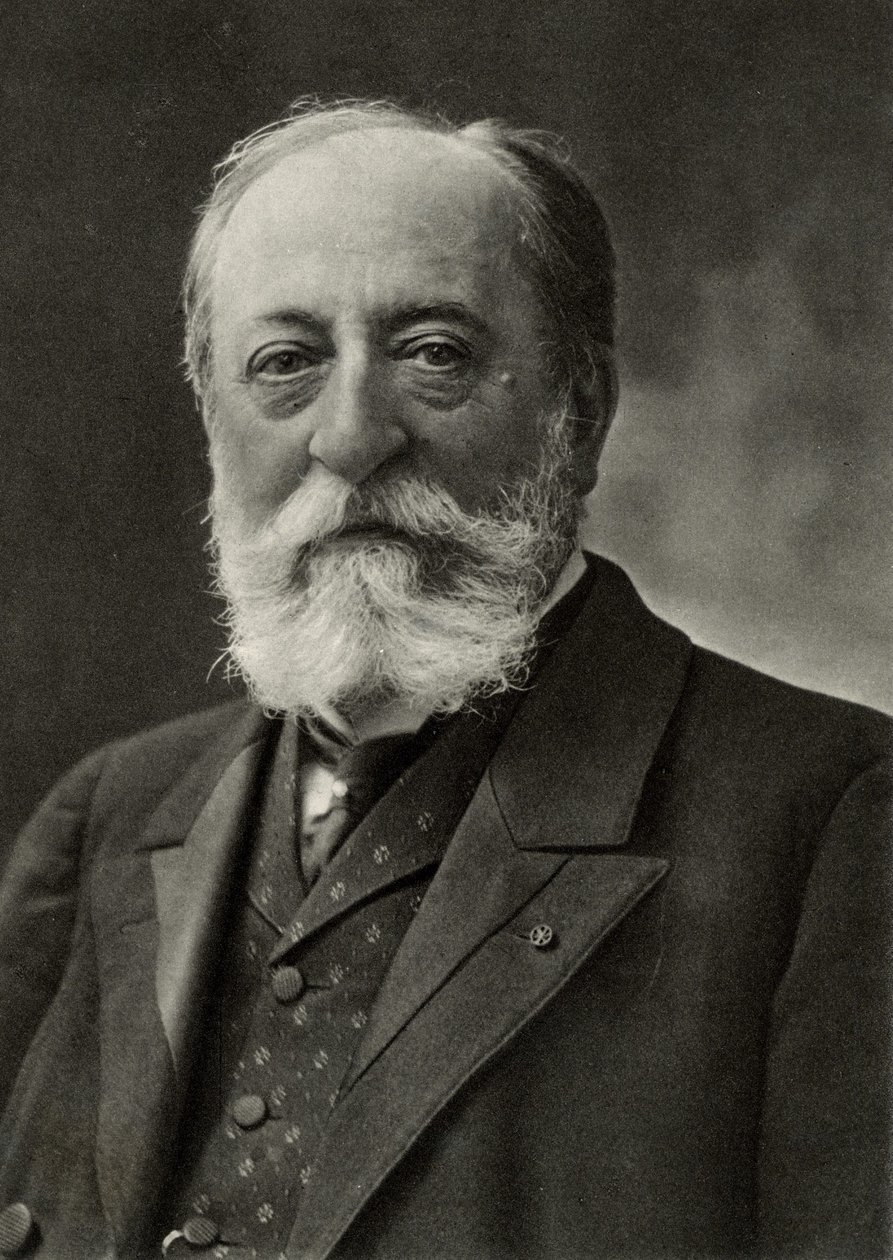 Camille Saint-Saens (1835-1921) od Nadar