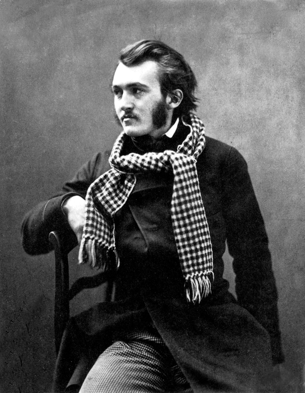Francouzský rytec Gustave Dore (1832-1883) fotografoval Nadar od Nadar