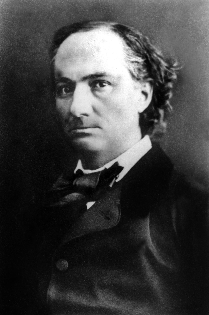 Francouzský básník Charles Baudelaire (1821 - 1867) fotografoval Nadar 19. od Nadar