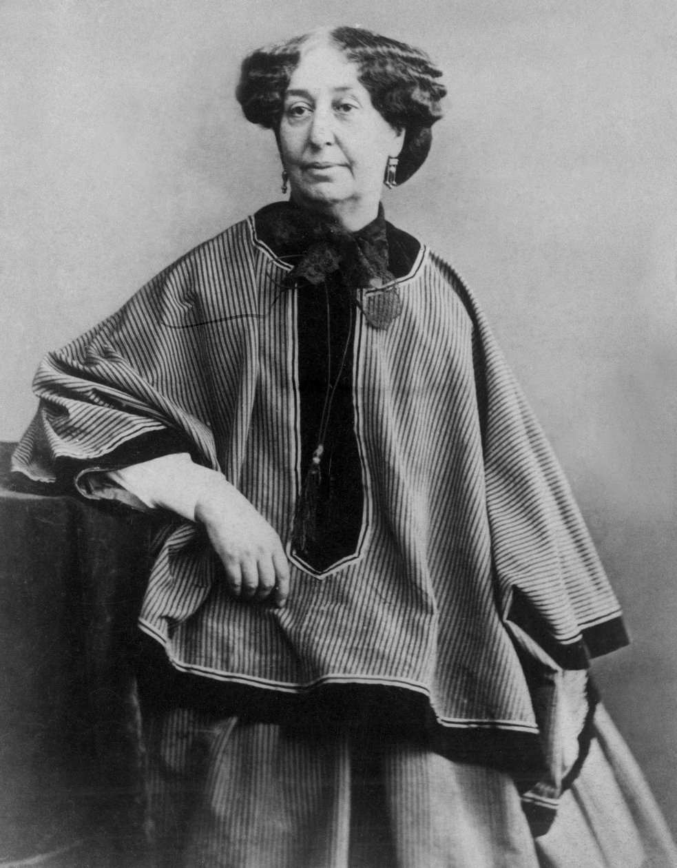 Francouzský spisovatel George Sand (1804-1876), foto Nadar 1864 od Nadar
