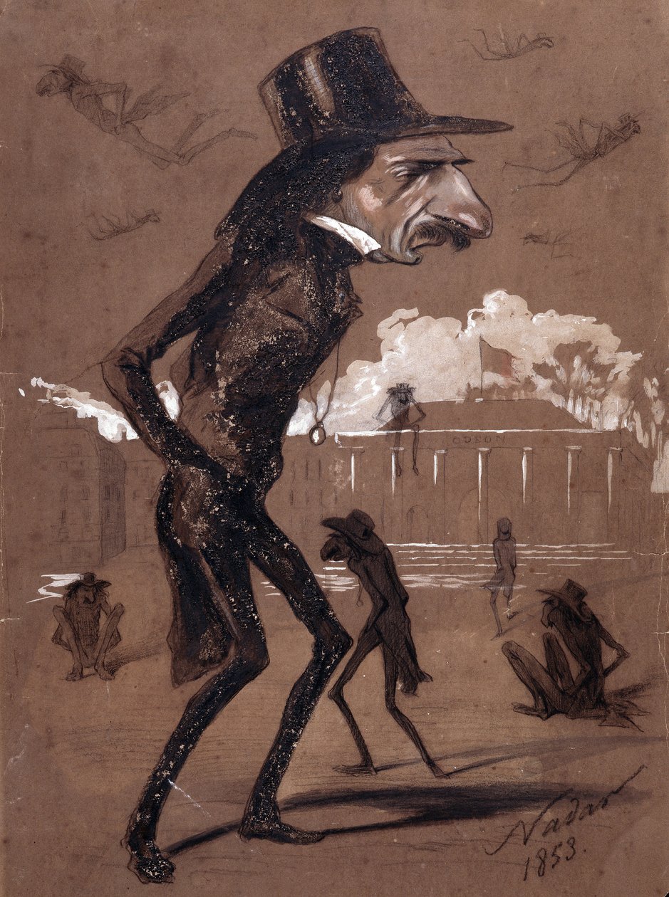 Hippolyte Lucas Muž s velkými nohama (Hippolyt Julien Joseph Lucas od Nadar