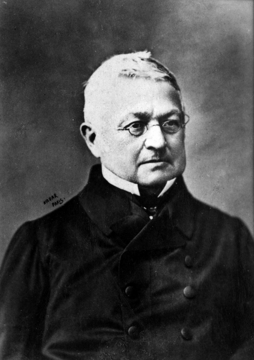 Portrét Adolphe Thierse (1797-1877), prezidenta Francouzské republiky, konec 19. od Nadar