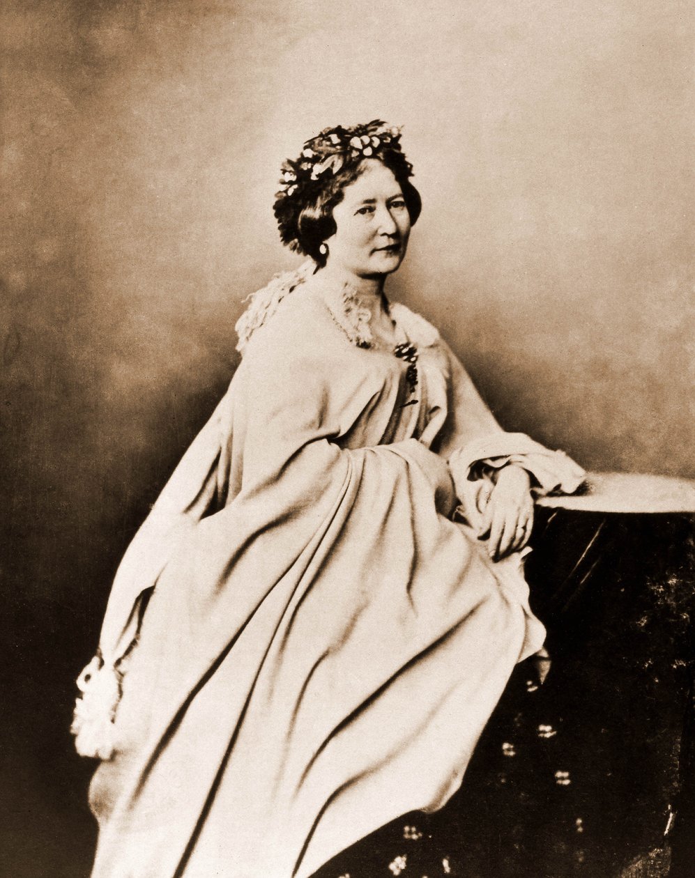 Portrét Carlotty Grisi, tanečnice 1819-1899 (foto) od Nadar