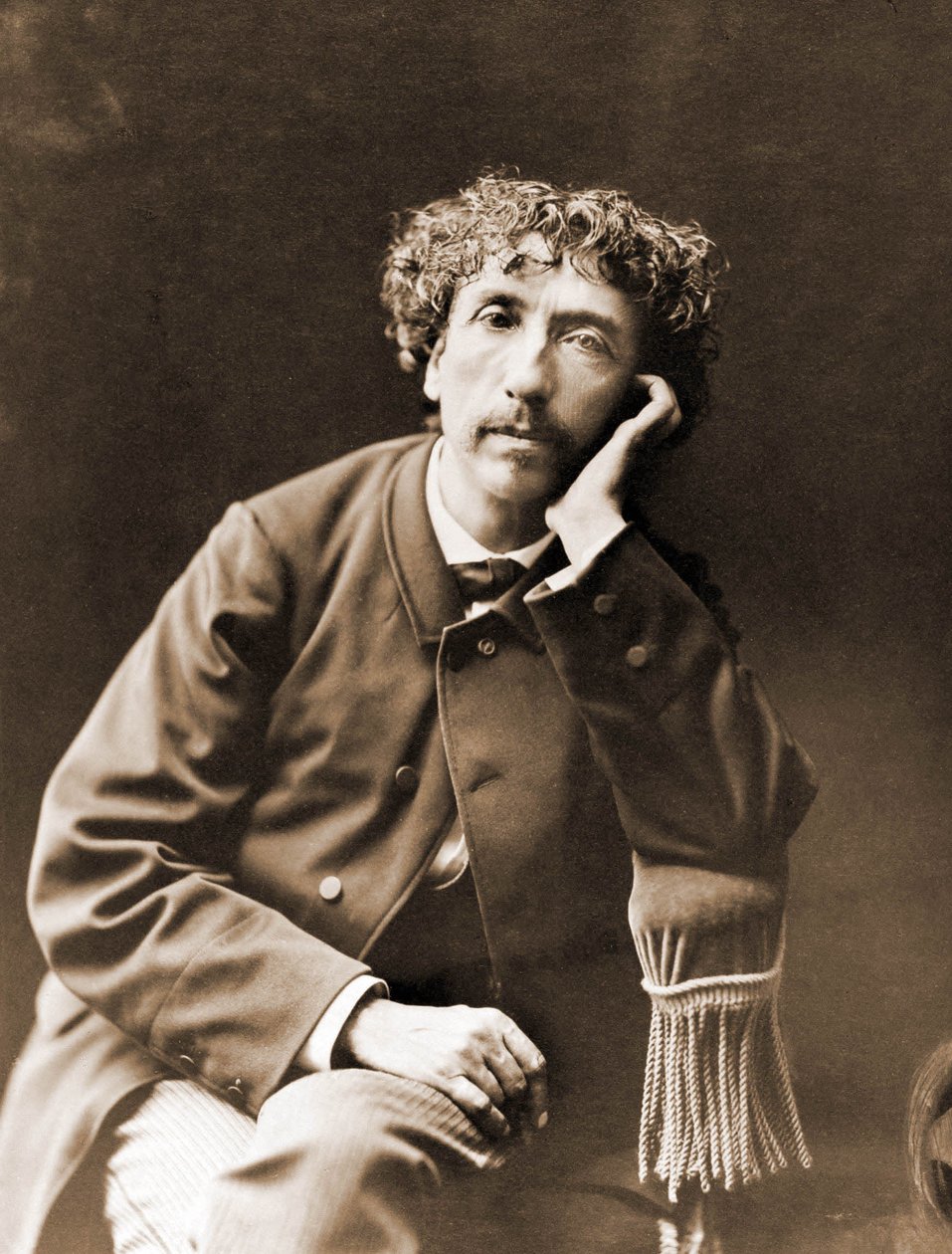 Portrét Charlese Garniera, architekta pařížské opery 1825-1898 (foto) od Nadar