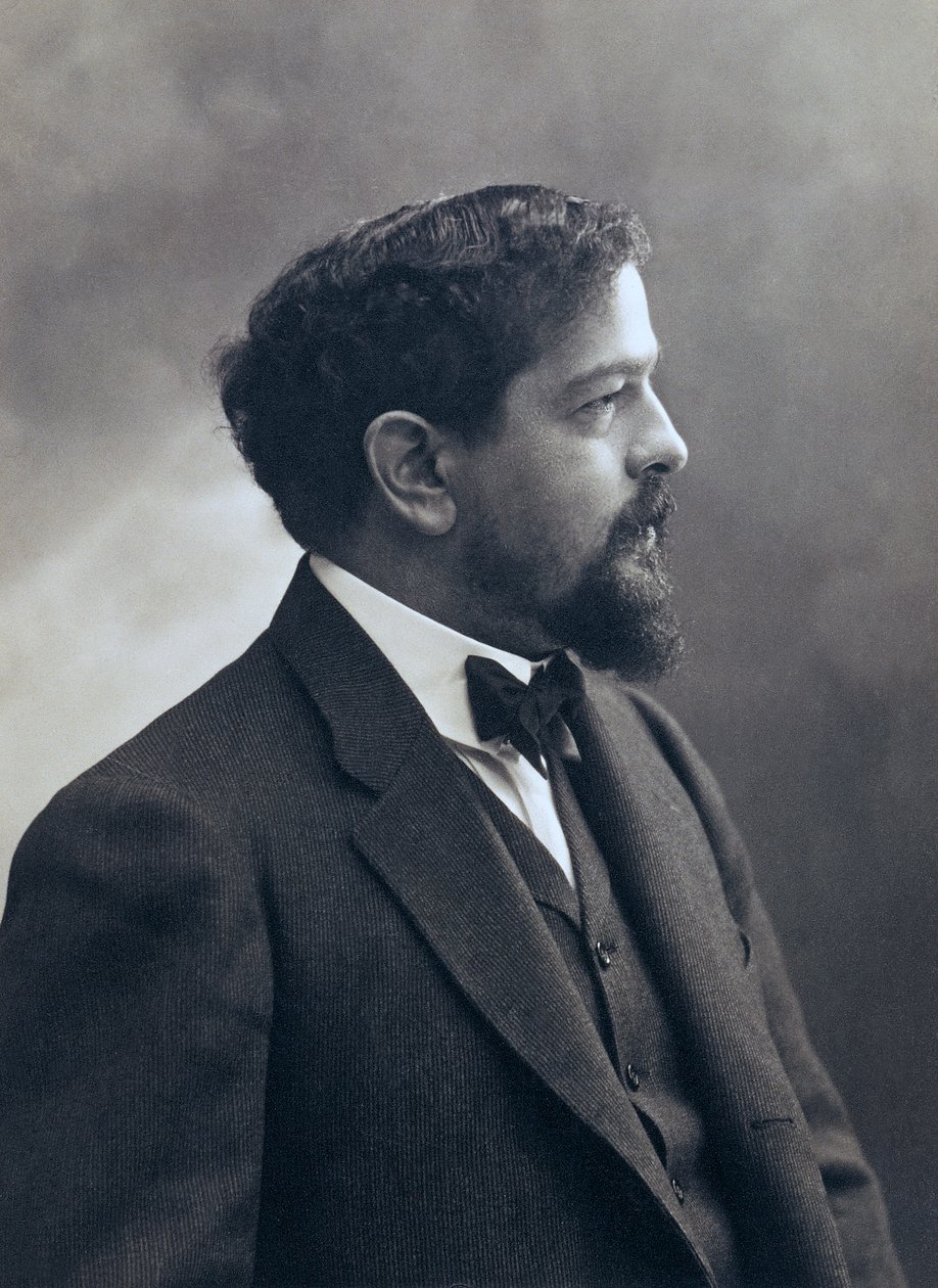 Portrét Clauda Debussyho (Saint-Germain-en-Laye od Nadar