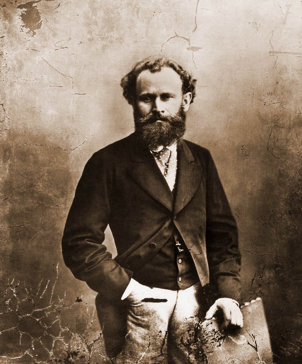 Portrét Edouard Manet, malíř 1832-1883 (foto) od Nadar
