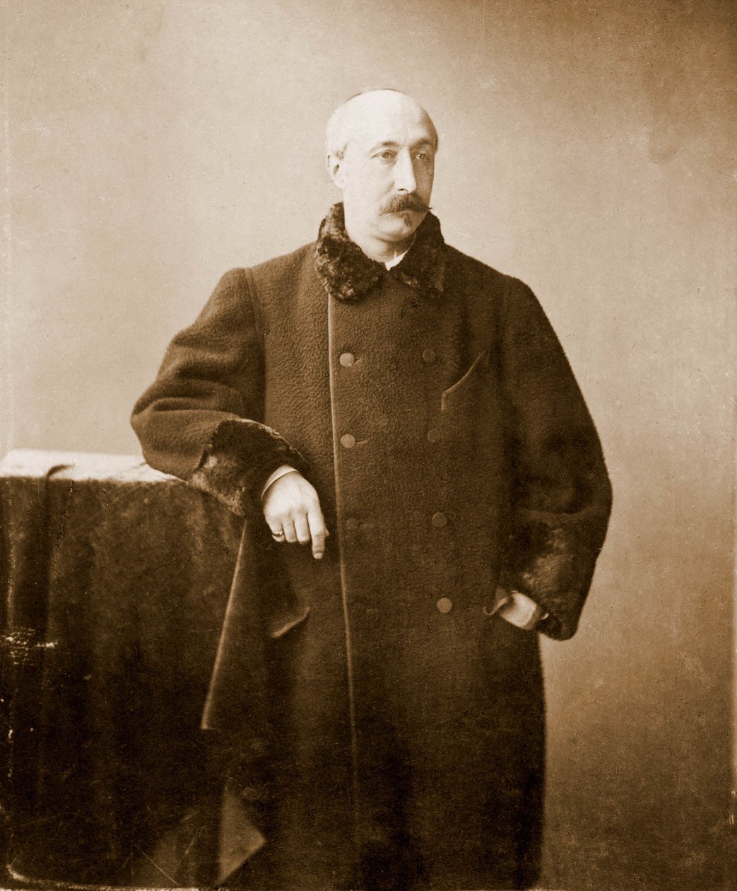 Portrét Ernesta Feydeaua, básníka, prozaika 1821-1873 (otec Georgese Feydeaua) (foto) od Nadar