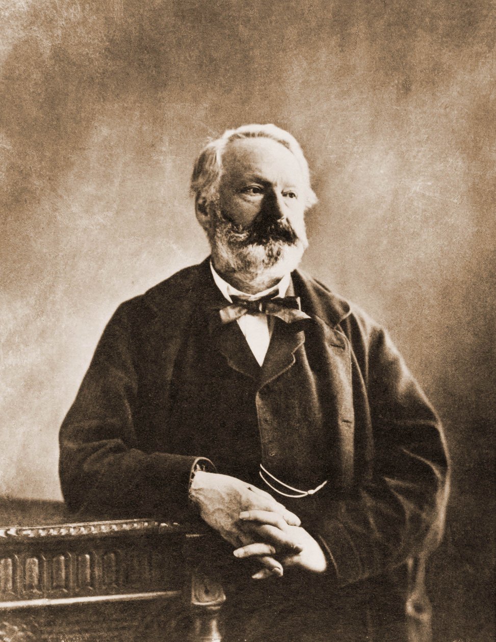 Portrét Victora Huga, básníka a spisovatele 1802-1855 (foto) od Nadar