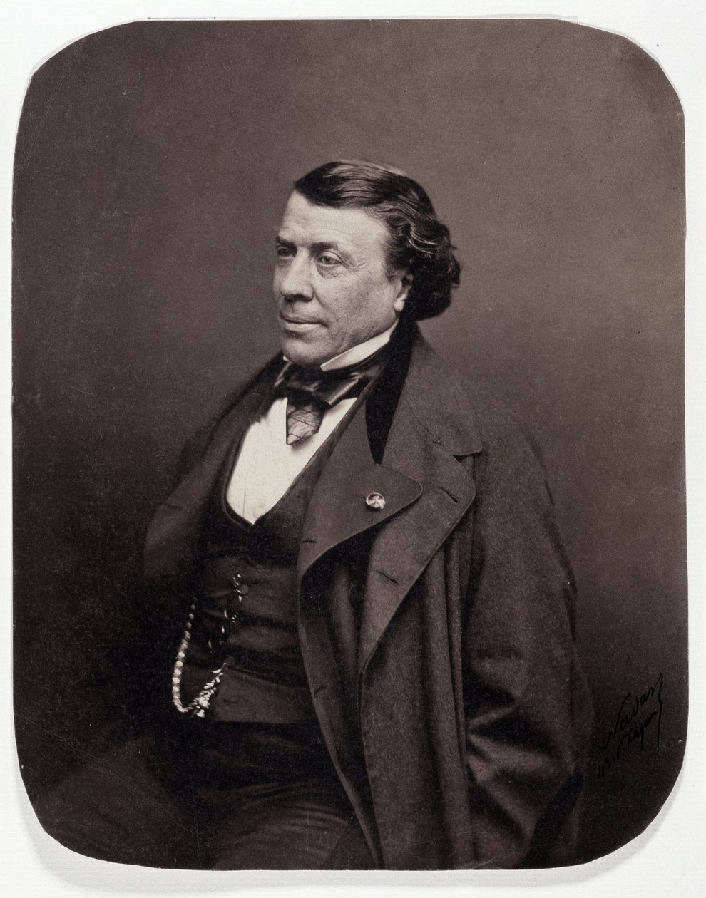 Portrét francouzského chirurga Philippe Ricorda (1800-1889) od Nadar