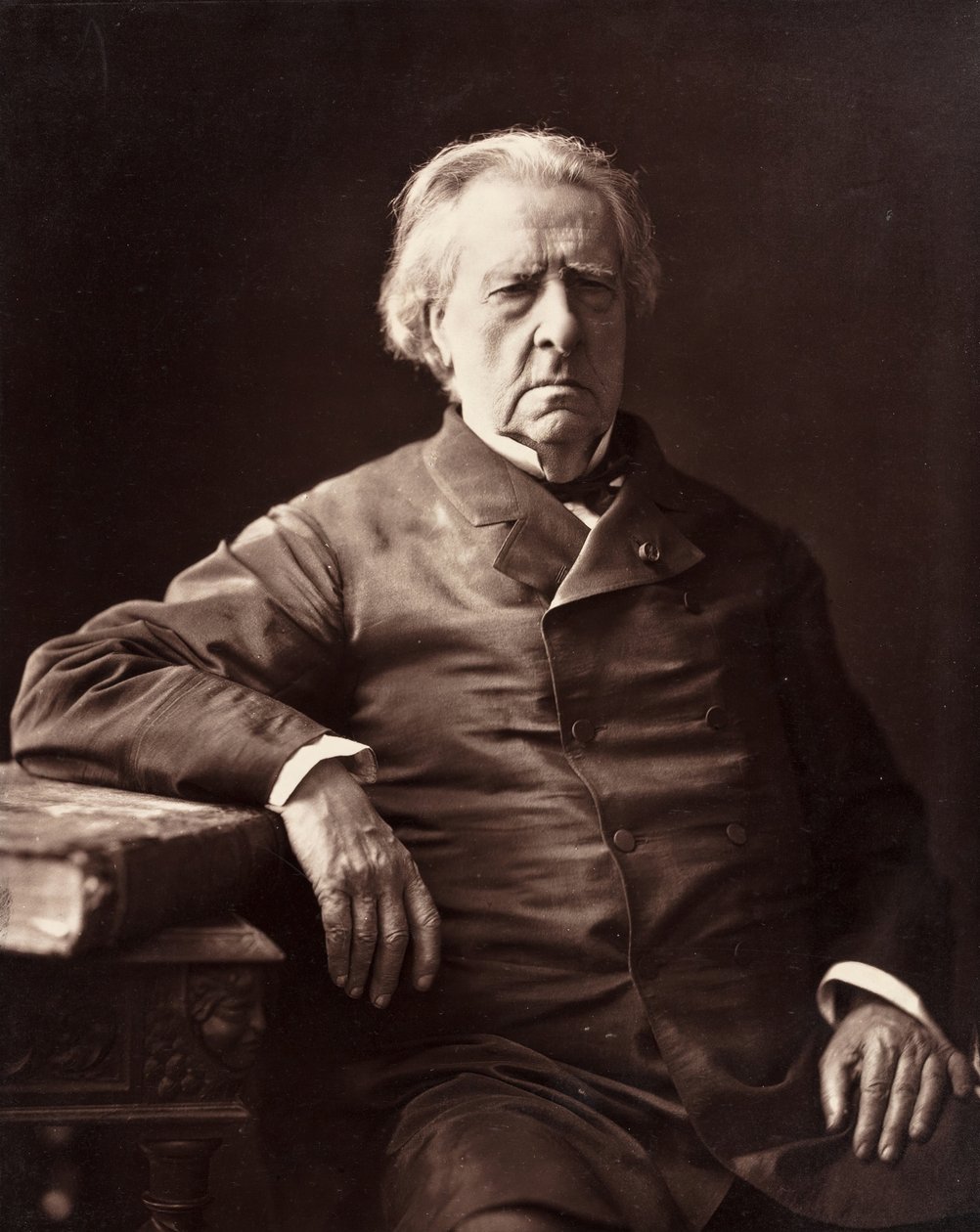Baron Isidore Justin Séverin Taylor belgický dramatik a autor cestopisů, 1789-1878, 187275. od Nadar