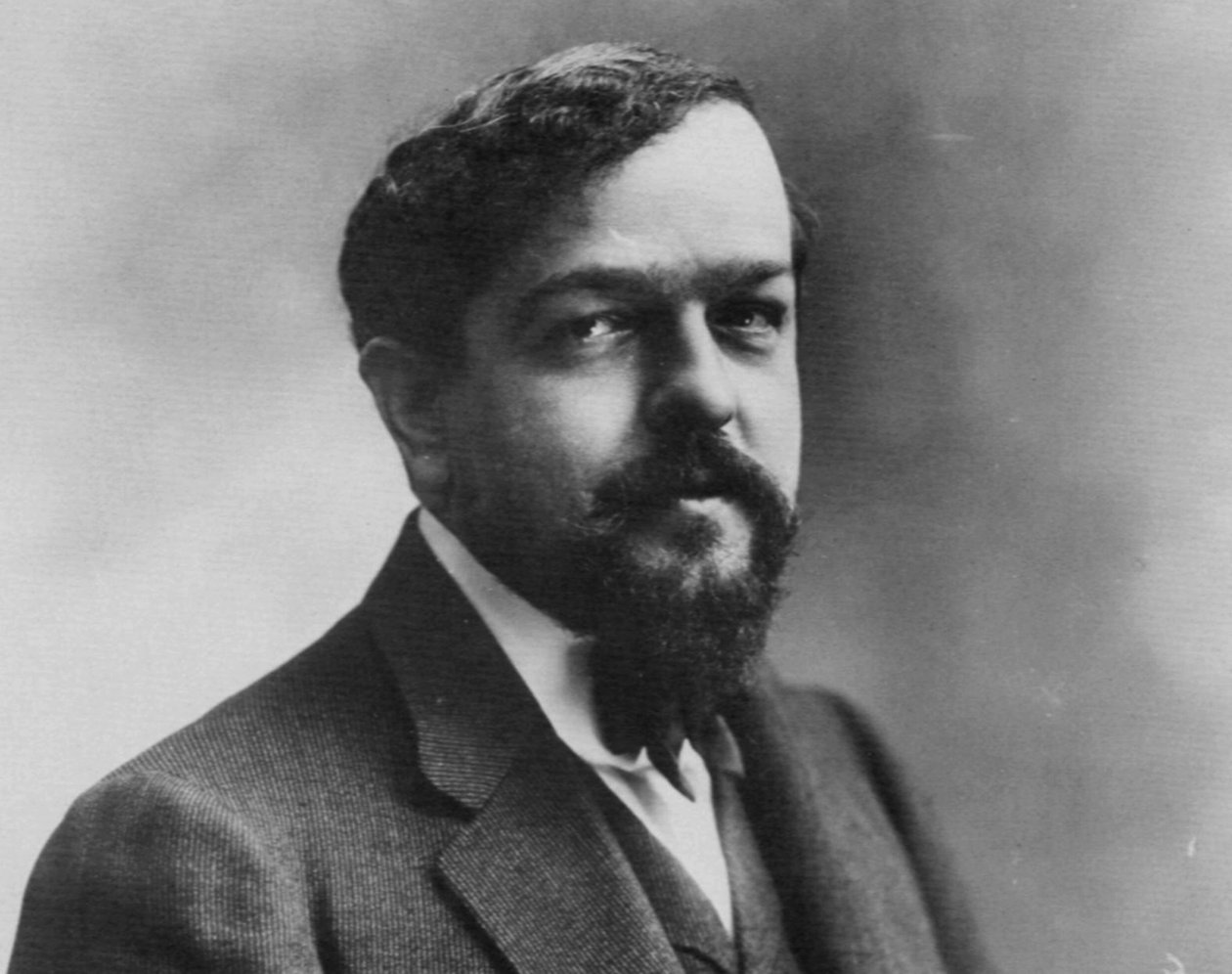 Claude Debussy , francouzský skladatel, 1909 od Nadar