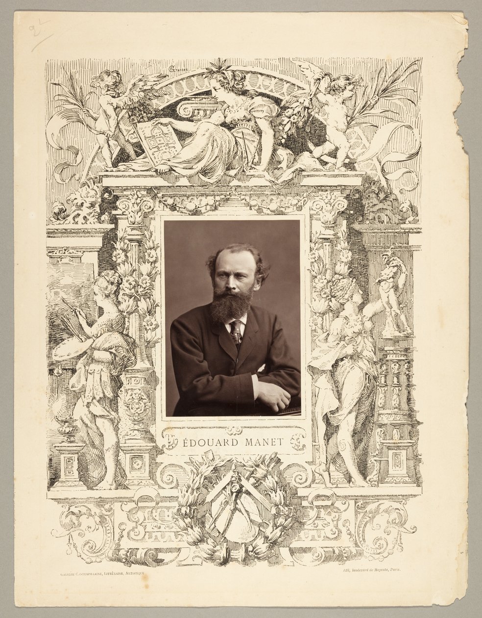 Édouard Manet (francouzský malíř, 1832-1883) od Nadar