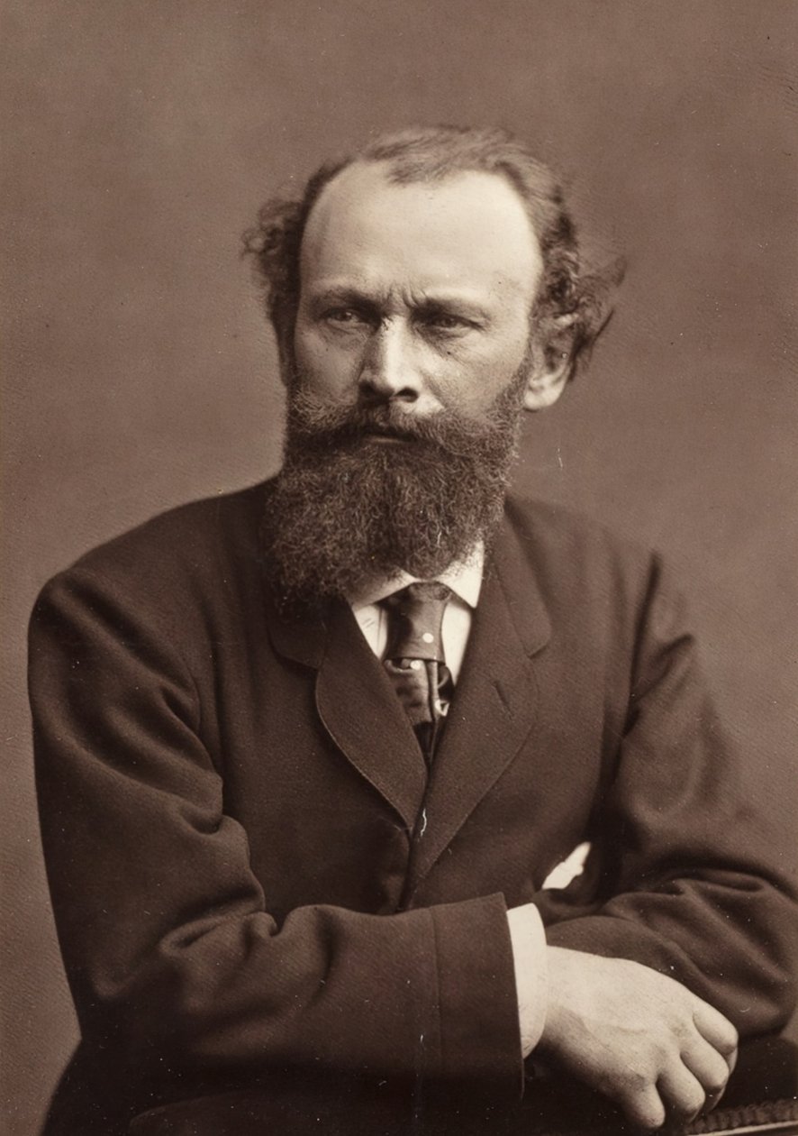 Edouard Manet francouzský malíř, 1832-1883, 1865. od Nadar