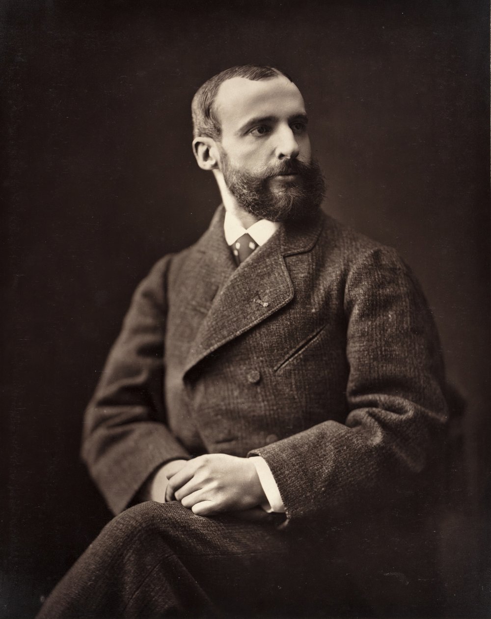 Francis Planté francouzský pianista, 1839-1934, 186573. od Nadar