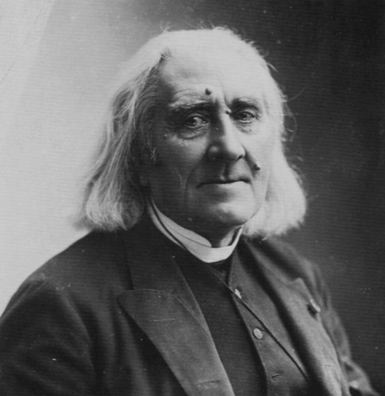 Franz Liszt , maďarský skladatel a pianista, 1886 od Nadar