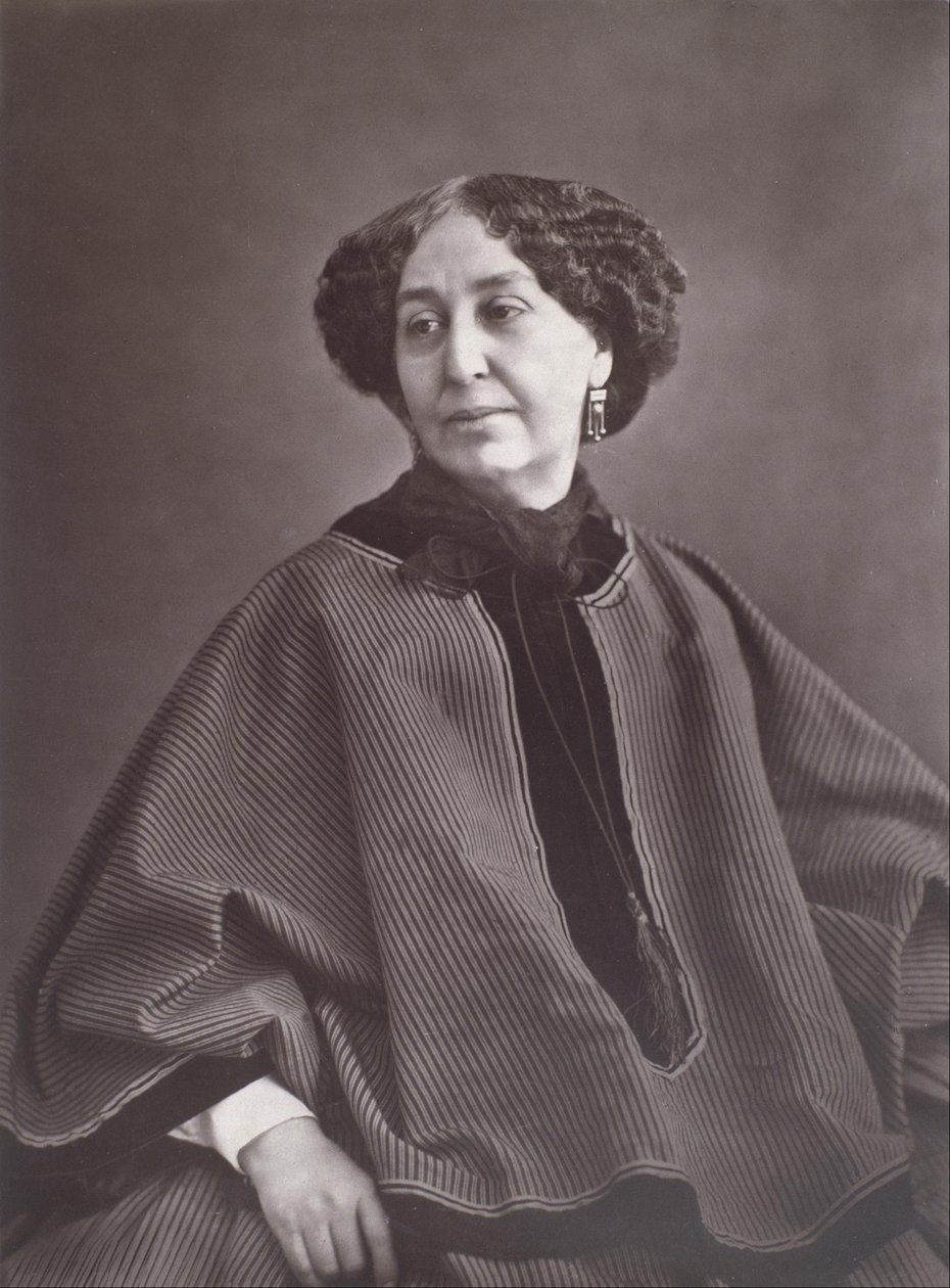 George Sand od Nadar