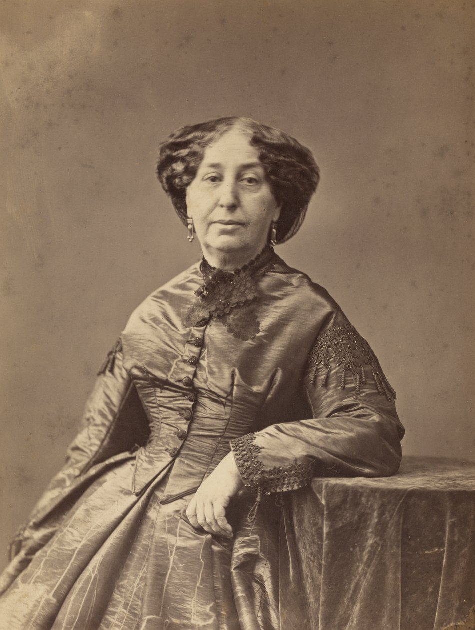 George Sand od Nadar