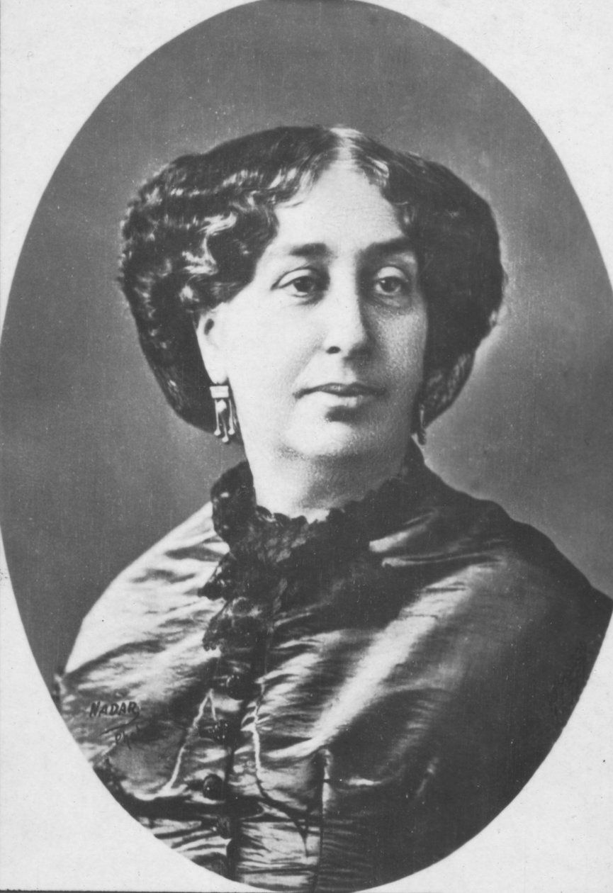 George Sand, c1893 od Nadar
