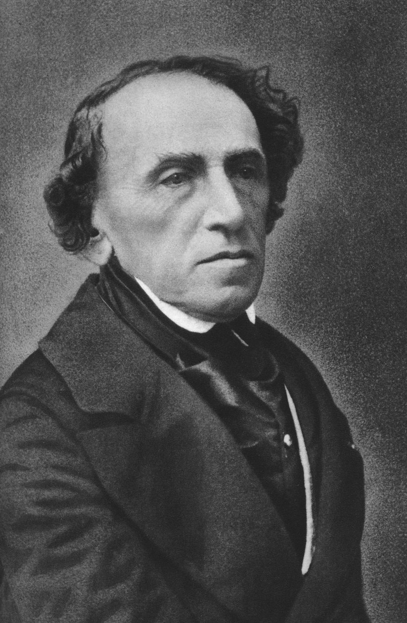 Giacomo Meyerbeer , německý operní skladatel. od Nadar