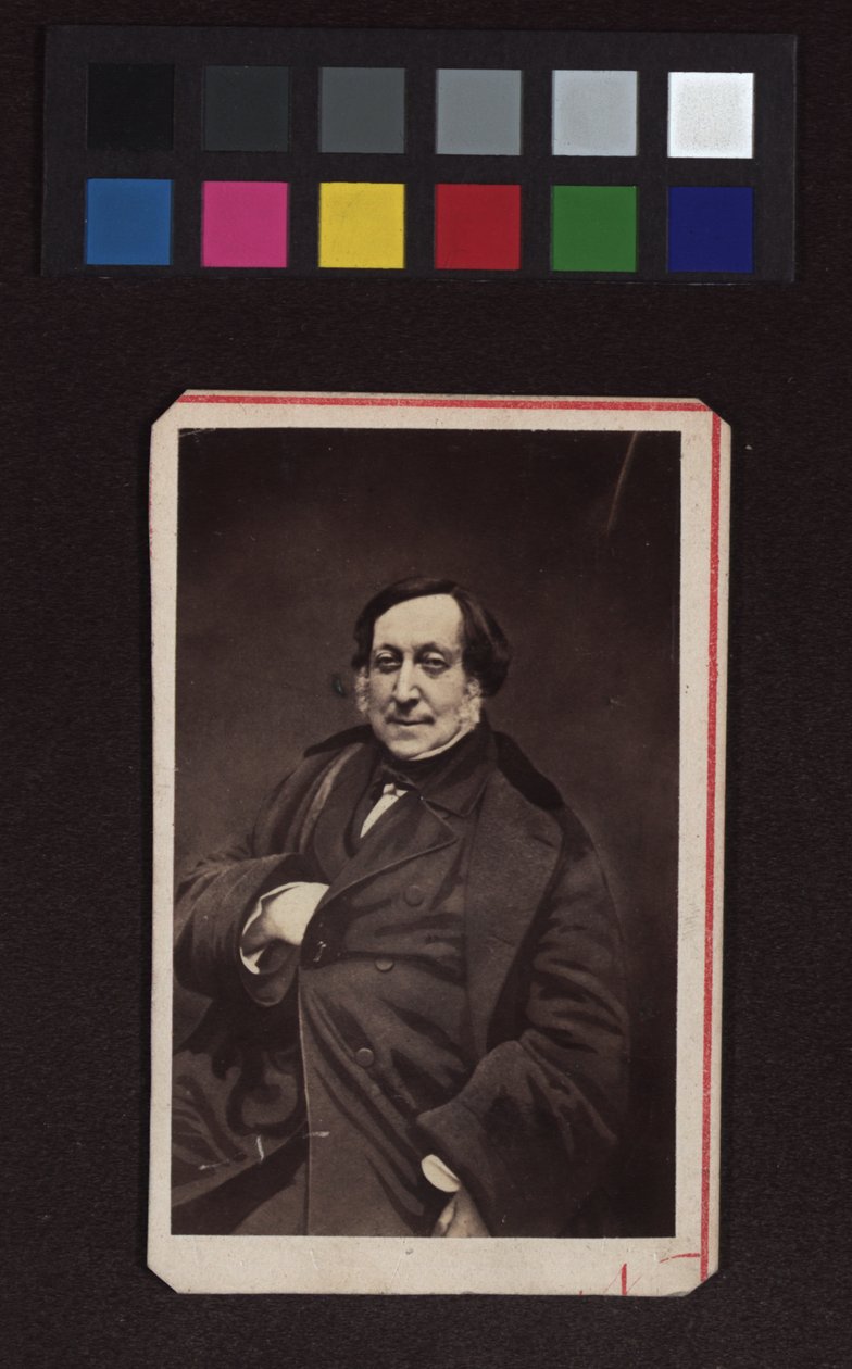 Gioachino Antonio Rossini (1792-1868), skladatel od Nadar