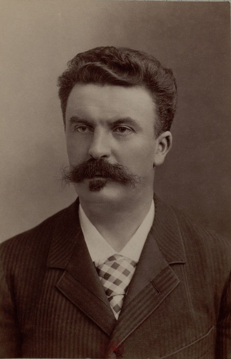 Guy de Maupassant - fotografie Atelier Nadar od Nadar