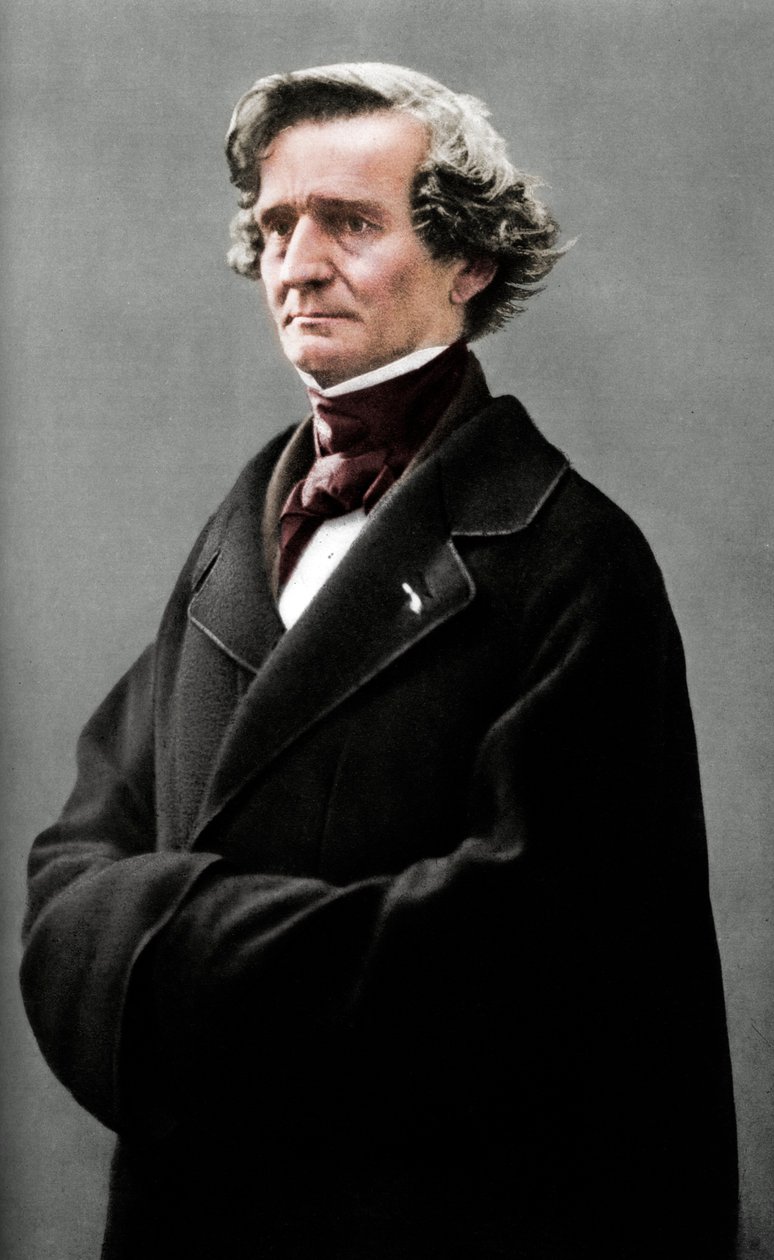 Hector Berlioz 1803-1869, francouzský romantický skladatel. od Nadar