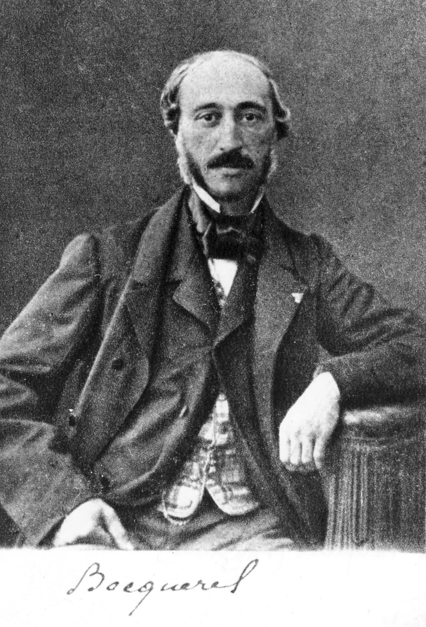 Henri Becquerel, francouzský fyzik, c1890 od Nadar
