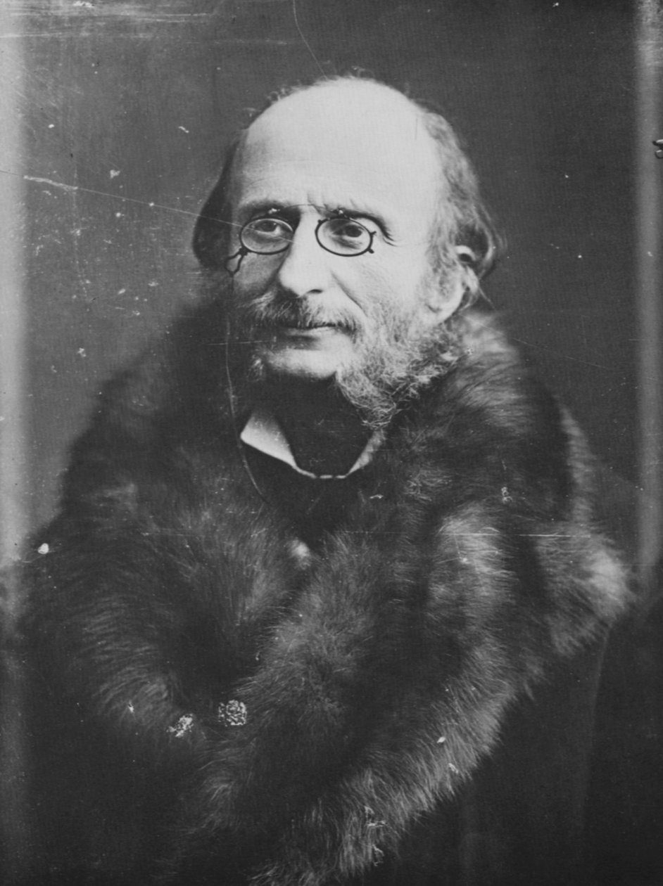 Jacques Offenbach, francouzský skladatel německého původu, c1875 od Nadar