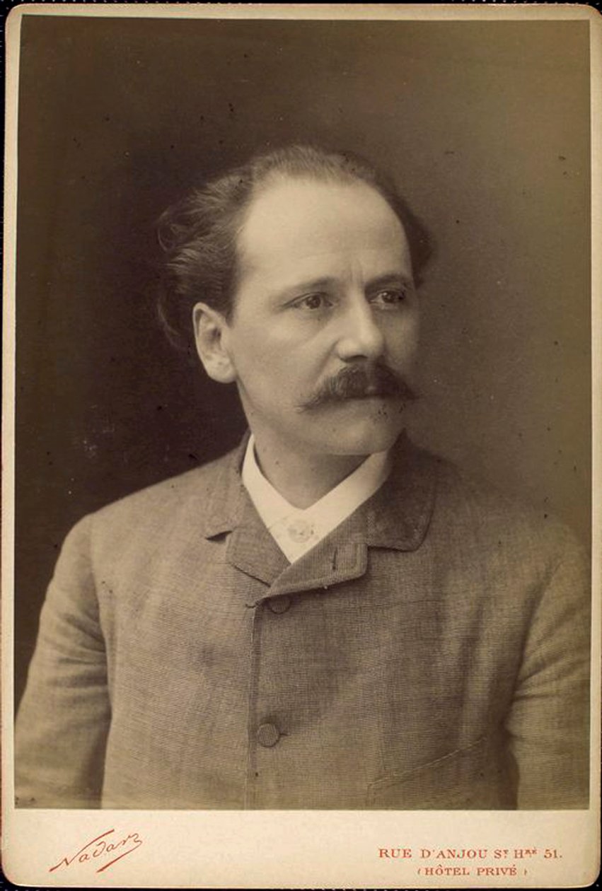 Jules Massenet, francouzský skladatel, konec 19. století od Nadar