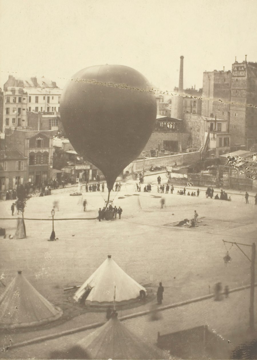 Neptun, Place Saint-Pierre na Montmartru, 23. září 1870. od Nadar
