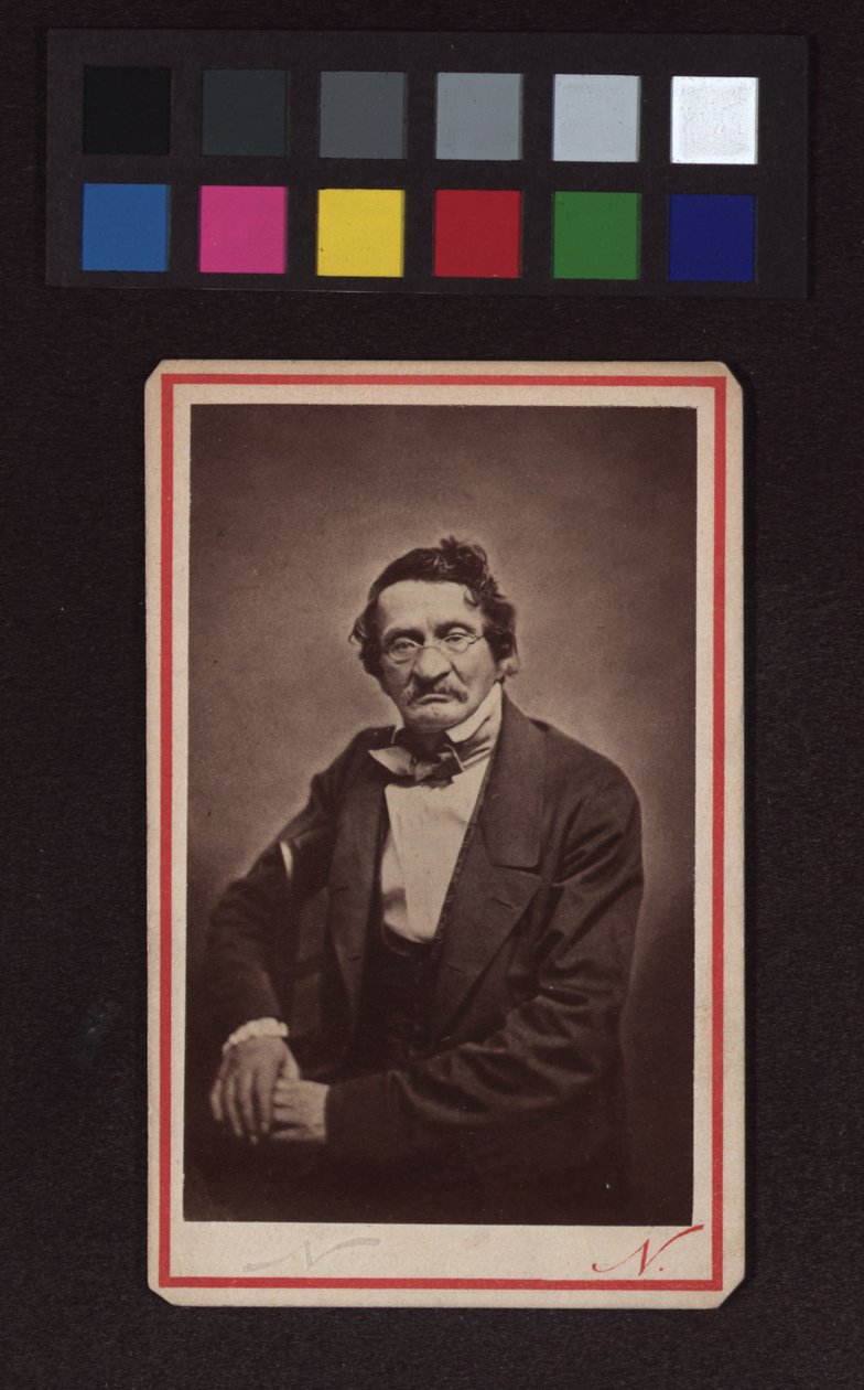 Moritz Gottlieb Saphir (1795–1858), spisovatel, novinář, satirik od Nadar