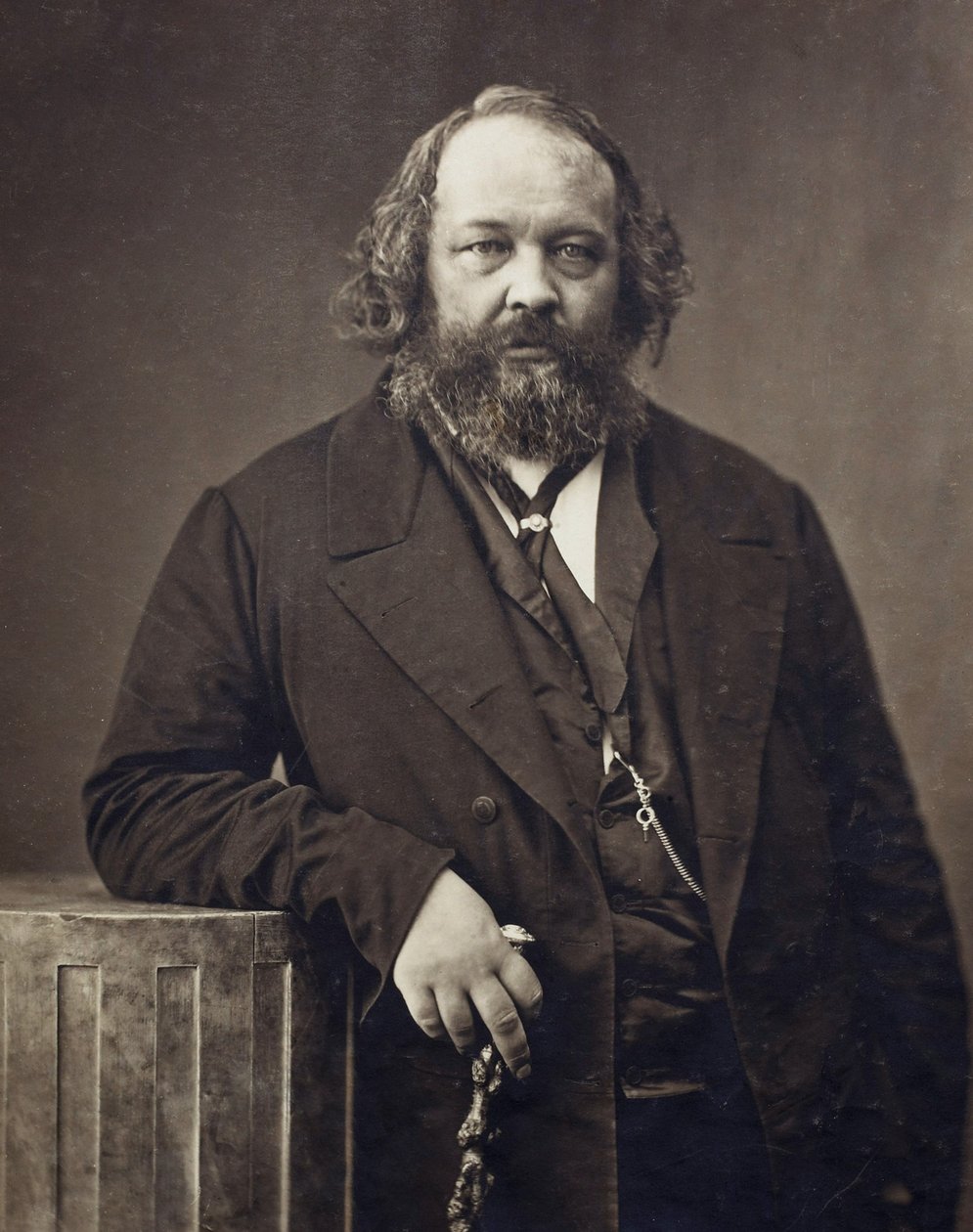 Portrét Michaila Alexandroviče Bakunina 1814-1876, cca 1860 od Nadar