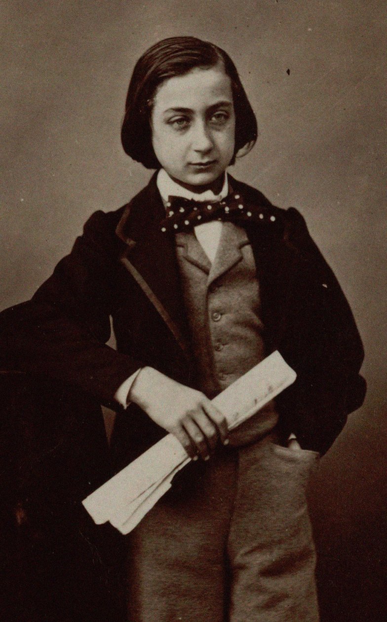 Portrét houslisty a skladatele Henriho Kettena 1848-1883. od Nadar