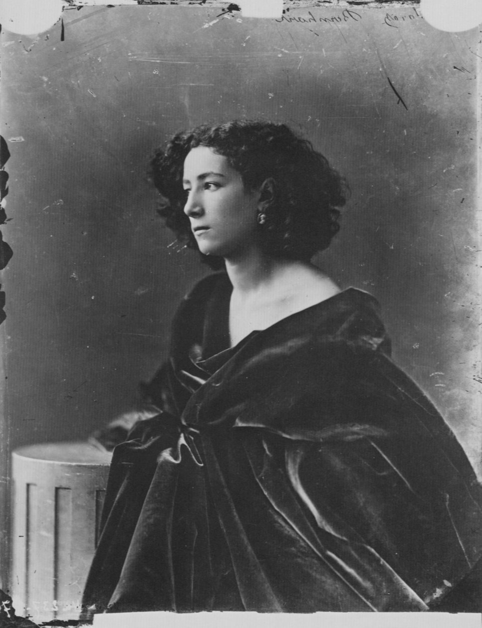 Sarah Bernhardt, francouzská herečka, c1865 od Nadar