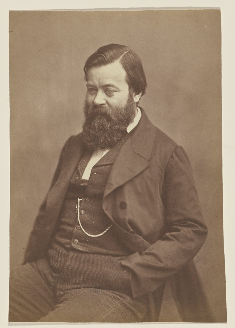 [Albert Patin de la Fizelière, literární vědec od Nadar [Gaspard Félix Tournachon]