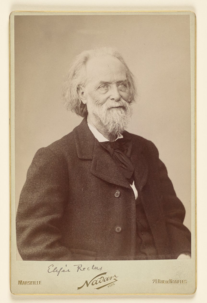 Élisée Reclus od Nadar [Gaspard Félix Tournachon]