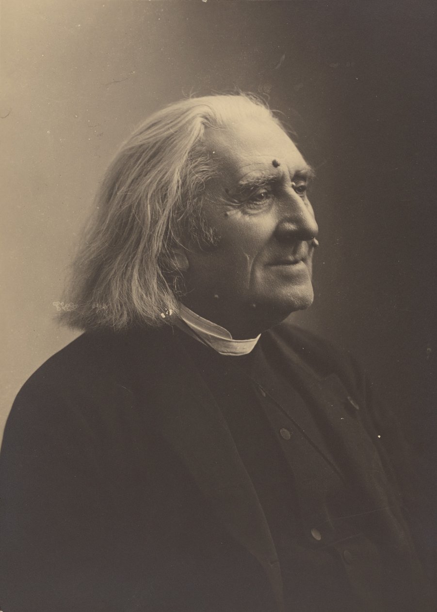 [Franz Liszt] od Nadar [Gaspard Félix Tournachon]
