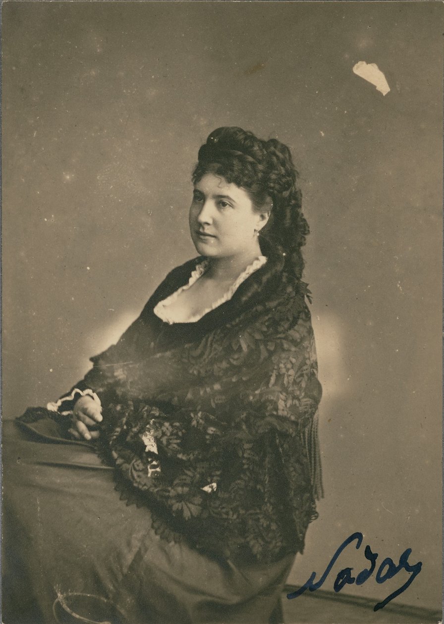 [Judith Gautier] od Nadar [Gaspard Félix Tournachon]